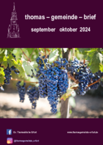 Gemeindebrief September - Oktober 2024