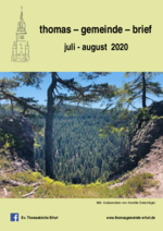 Gemeindebrief der Thomasgemeinde Juli und August 2020